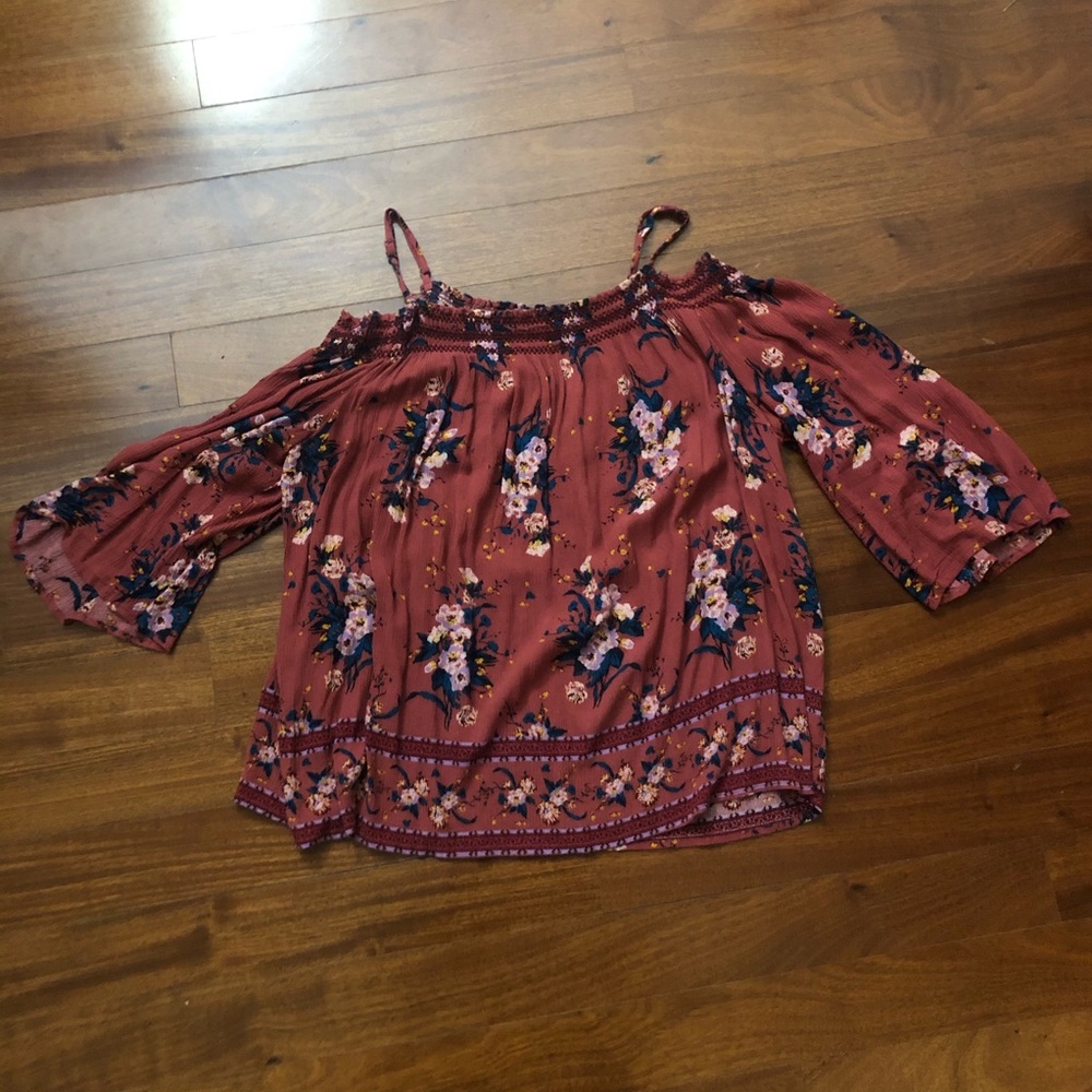 Off the shoulder blouse